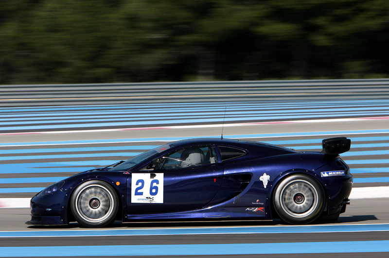 Illustration for article titled 2009 FIA GT Racers Trot Out For Spring Testing In France